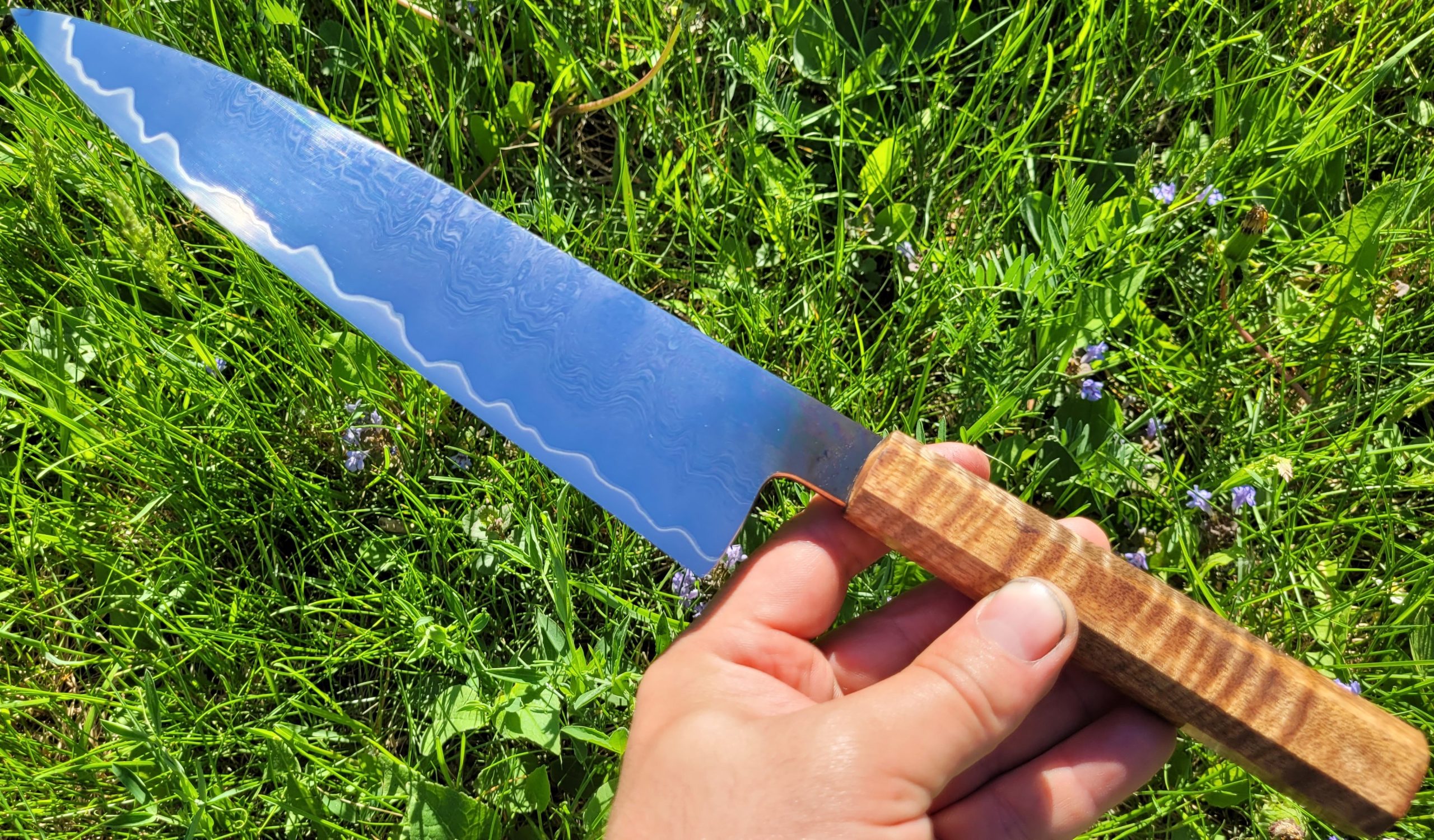 220mm MagnaMax San-Mai Gyuto - Image 5