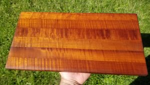 Figured maple edgegrain
